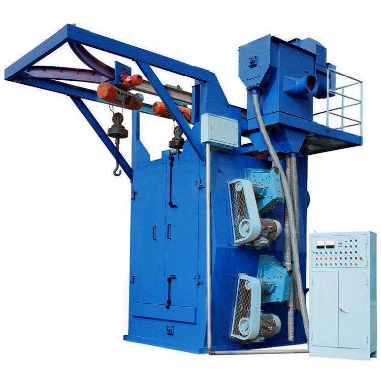 Q37 otu hanger nko ụdị akụrụngwa Shot blaster Abrator Shot Blasting Machine